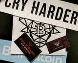 CRY HARDER Sticker Pack